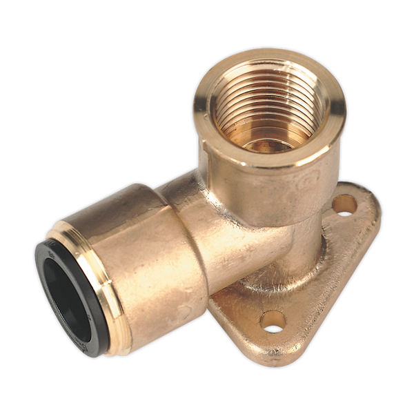 Sealey CAS15BWE 15mm x 1/2"BSP Brass Wingback Elbow