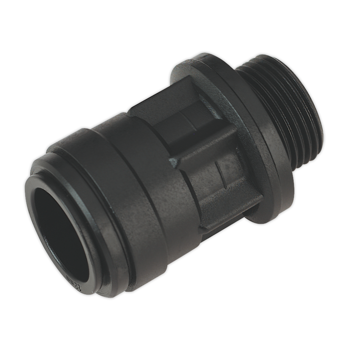 Sealey CAS22SA 22mm Straight Adaptor 3/4"BSP - Pack of 2