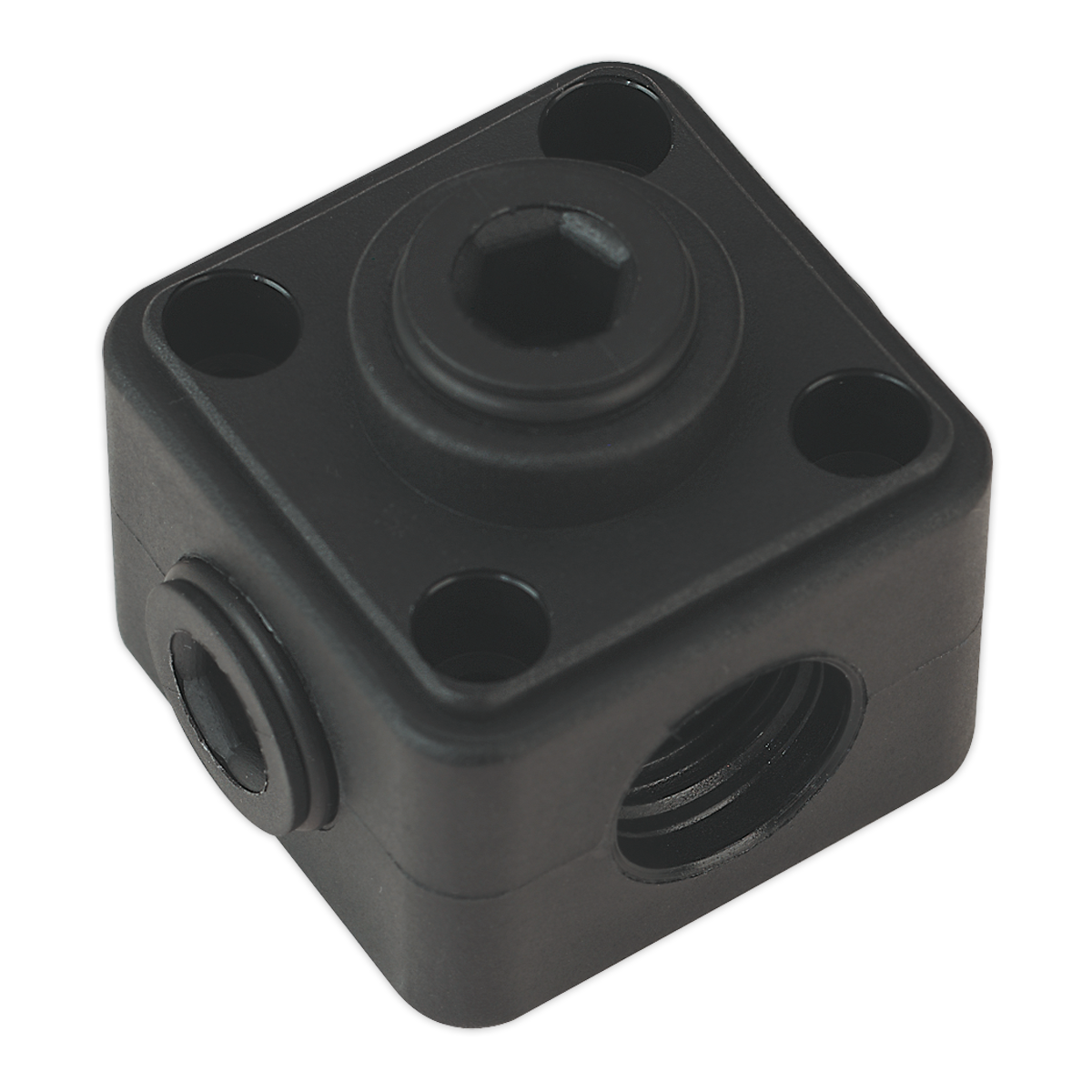Sealey CASPB Porting Block 5 x 1/2"BSP Connection