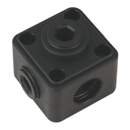 Sealey CASPB Porting Block 5 x 1/2"BSP Connection