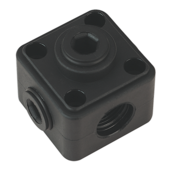 Sealey CASPB Porting Block 5 x 1/2"BSP Connection
