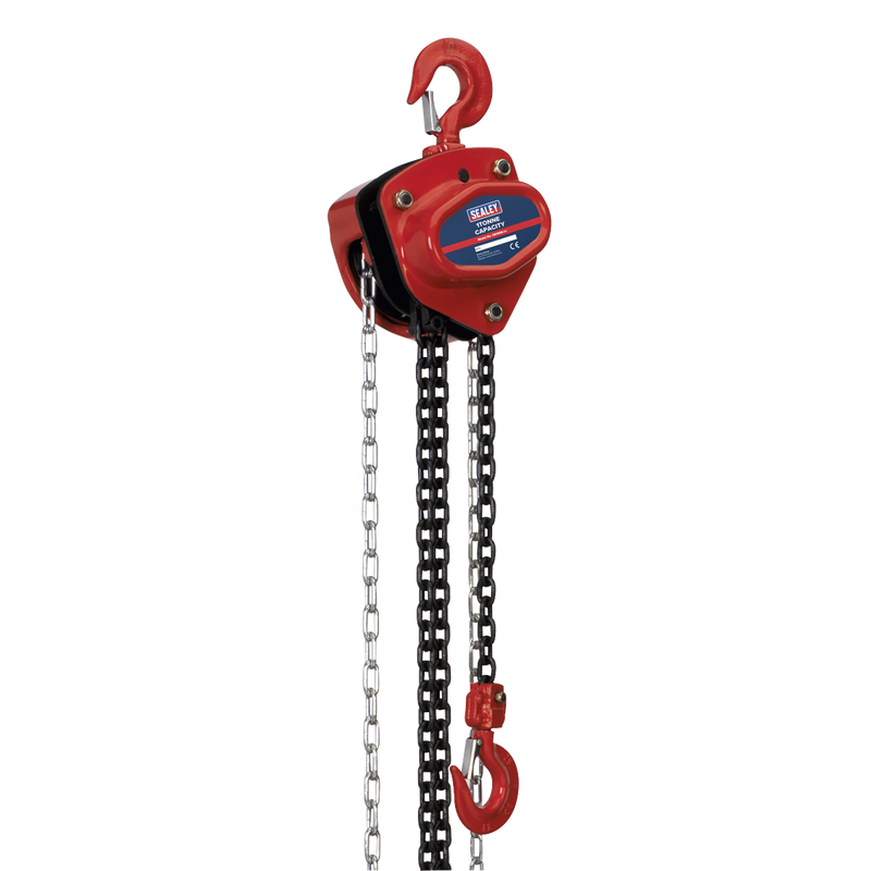 Sealey CB1000 1tonne Chain Block 2.5m Drop