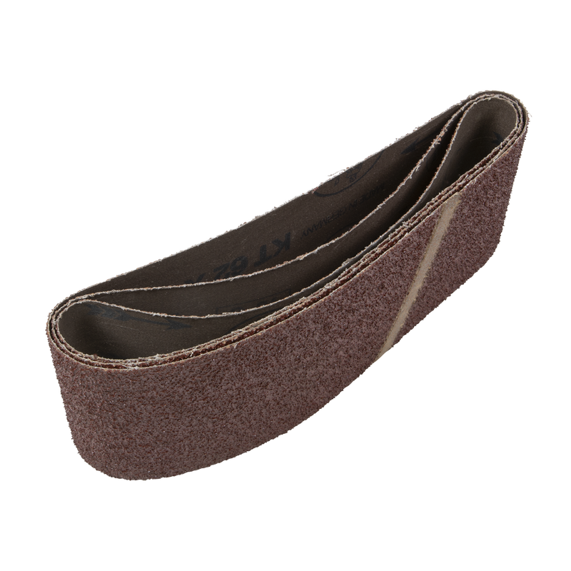 Sealey CB16124/3 100 x 610mm Sanding Belt 24Grit - Pack of 3
