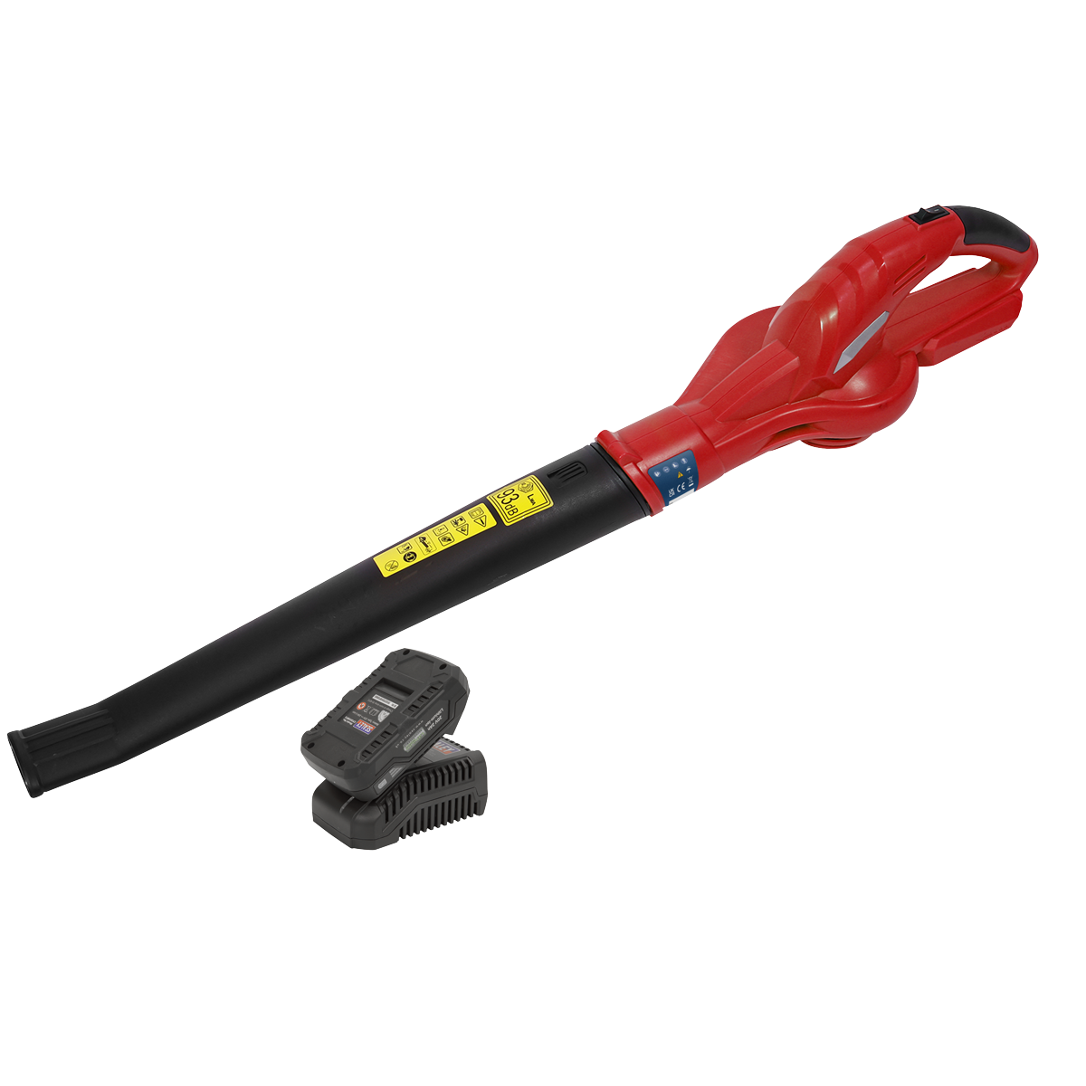 Sealey CB20VCOMBO2 20V SV20 Series Cordless Leaf Blower with 2Ah Battery & Charger
