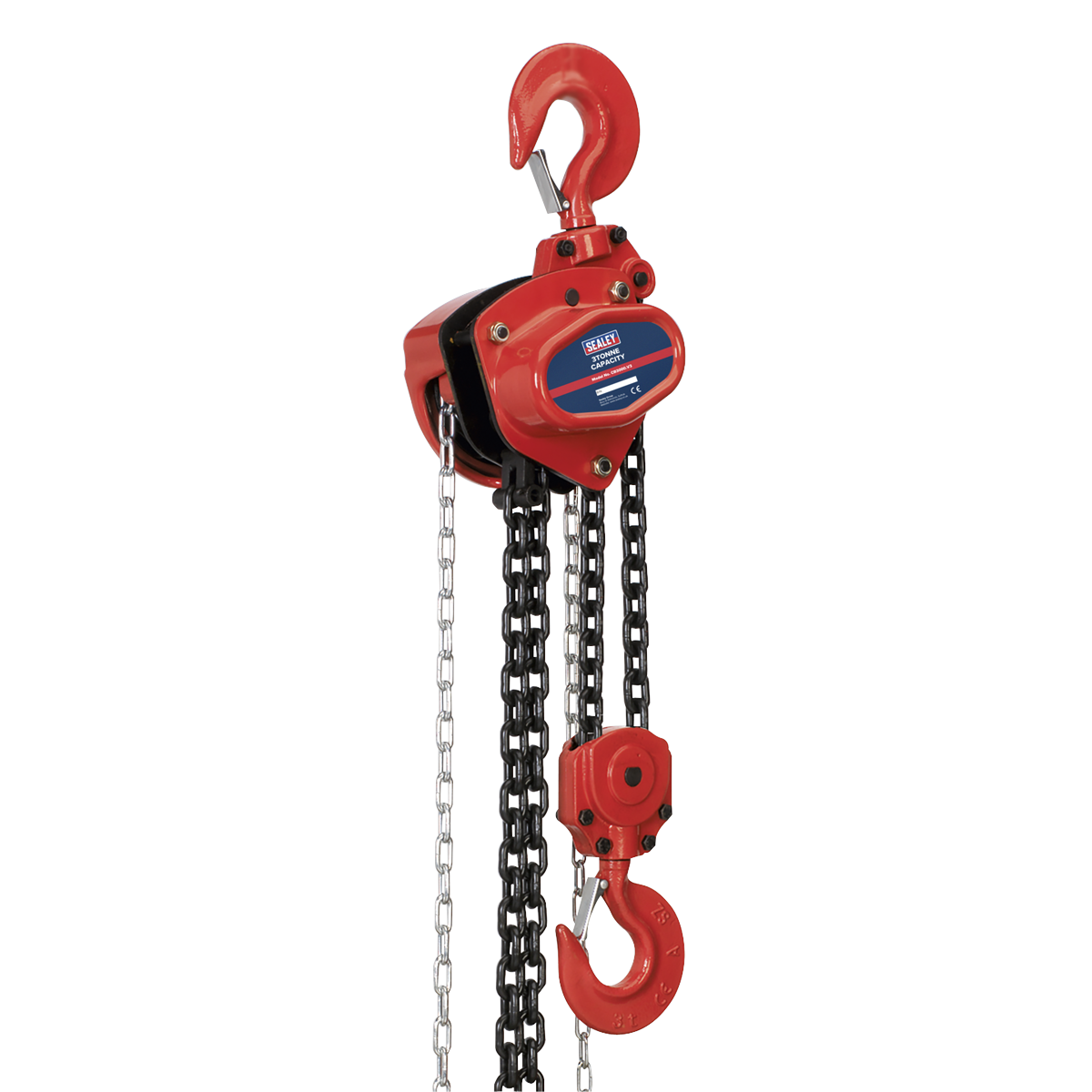 Sealey CB3000 3tonne Chain Block 3m Drop