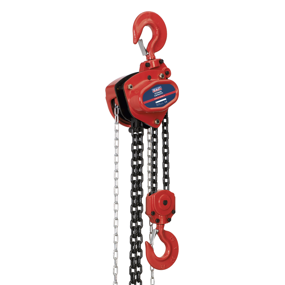 Sealey CB3000 3tonne Chain Block 3m Drop