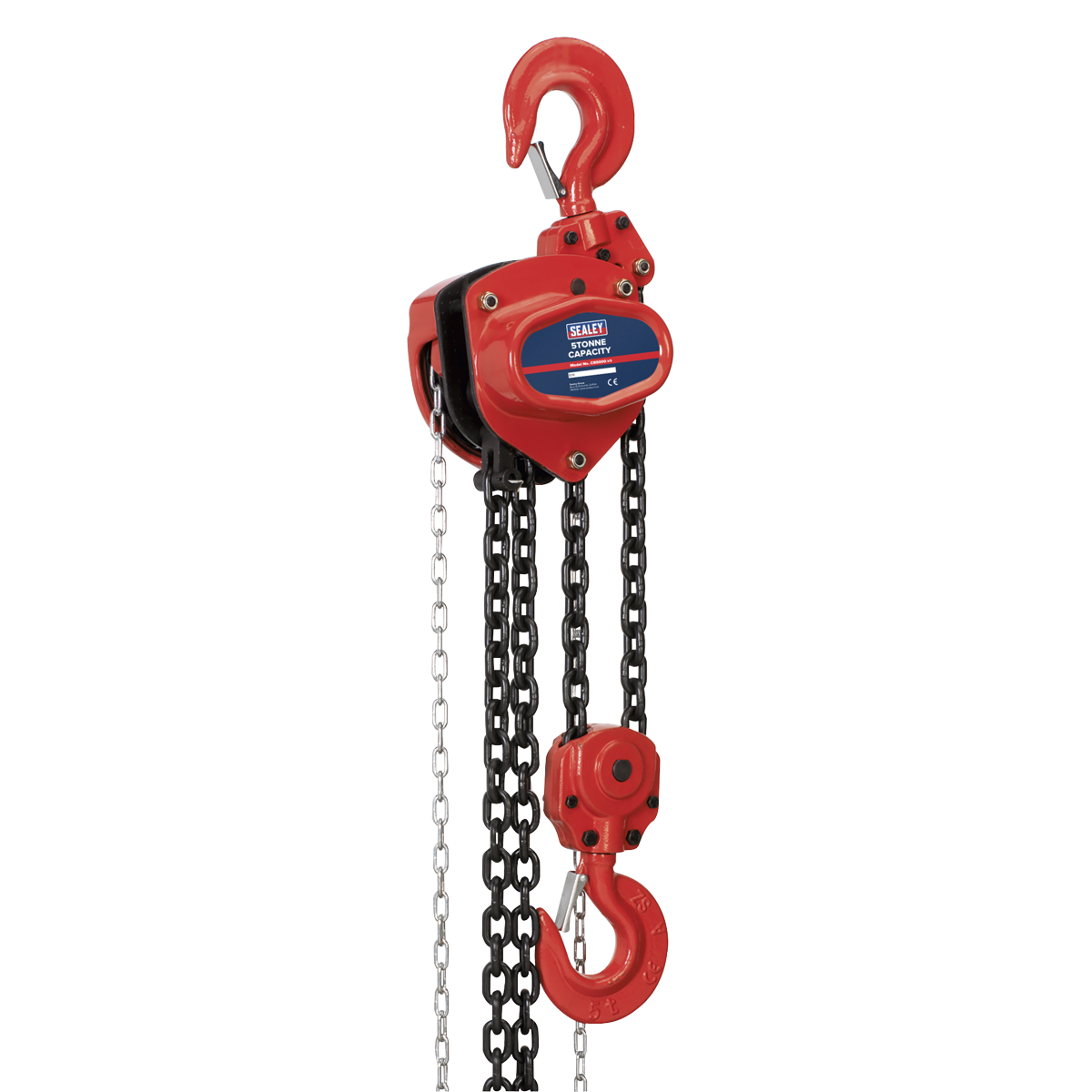 Sealey CB5000 5tonne Chain Block 3m Drop