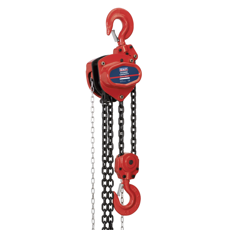 Sealey CB5000 5tonne Chain Block 3m Drop