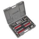 Sealey CB707 7pc Drop-Forged Panel Beating Set with Fibreglass Shafts
