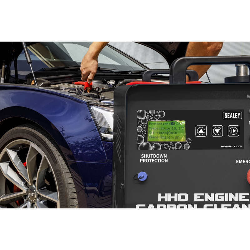 Sealey CC230V 230V HHO Engine Carbon Cleaner