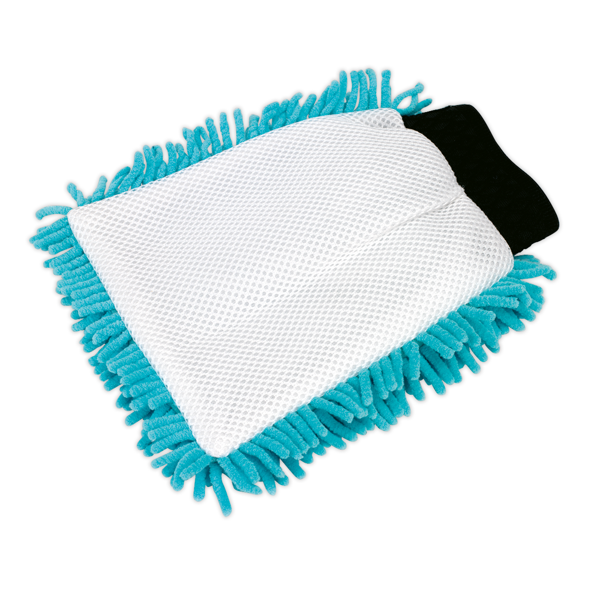 Sealey CC77 2-in-1 Shaggy Microfibre Mitt