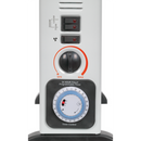 Sealey CD2005TT 2000W Convector Heater with Turbo, Timer & Thermostat