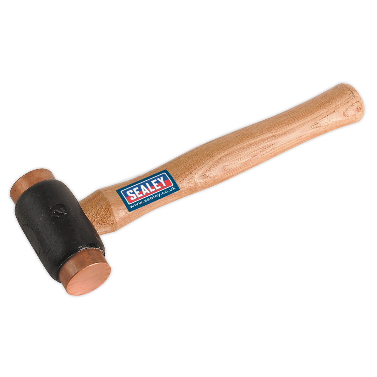 Sealey CFH03 2.75lb Copper Faced Hammer with Hickory Shaft