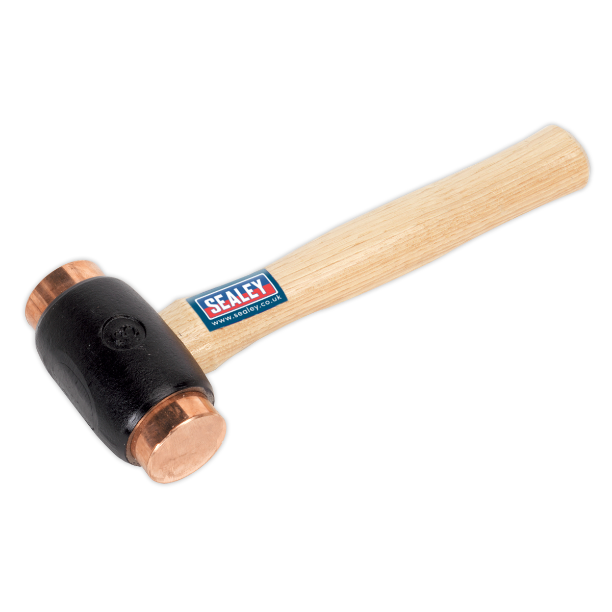 Sealey CFH04 4.3lb Copper Faced Hammer with Hickory Shaft