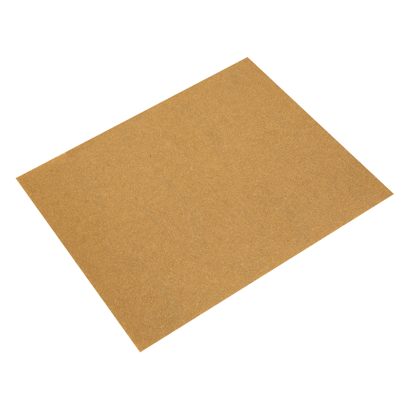 Sealey CGC 280 x 230mm Glasspaper - Coarse Pack of 5
