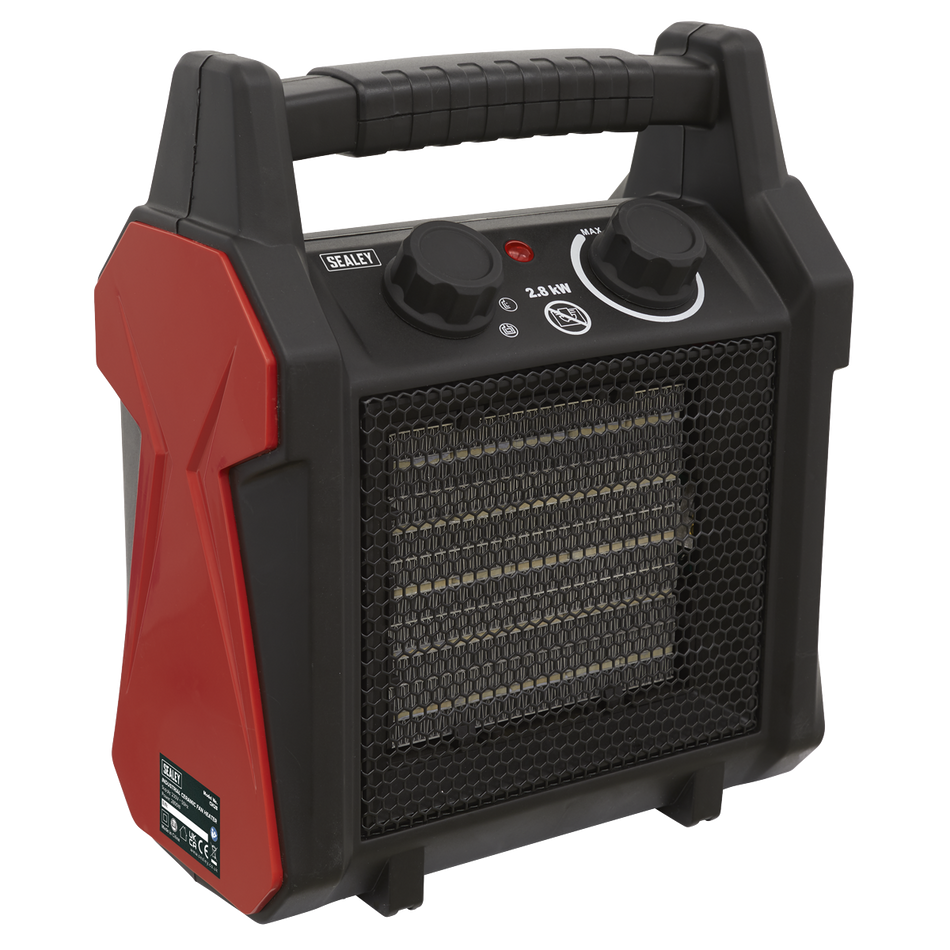 Sealey CH28 2800W Industrial Ceramic Fan Heater