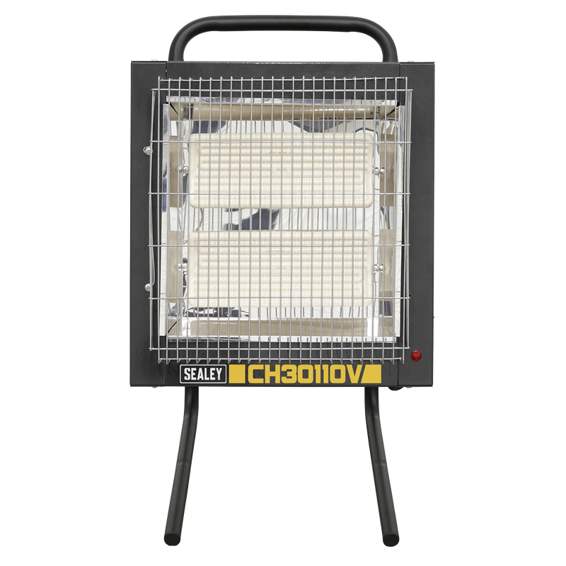 Sealey CH30110V 1.2/2.4kW Ceramic Heater - 110V