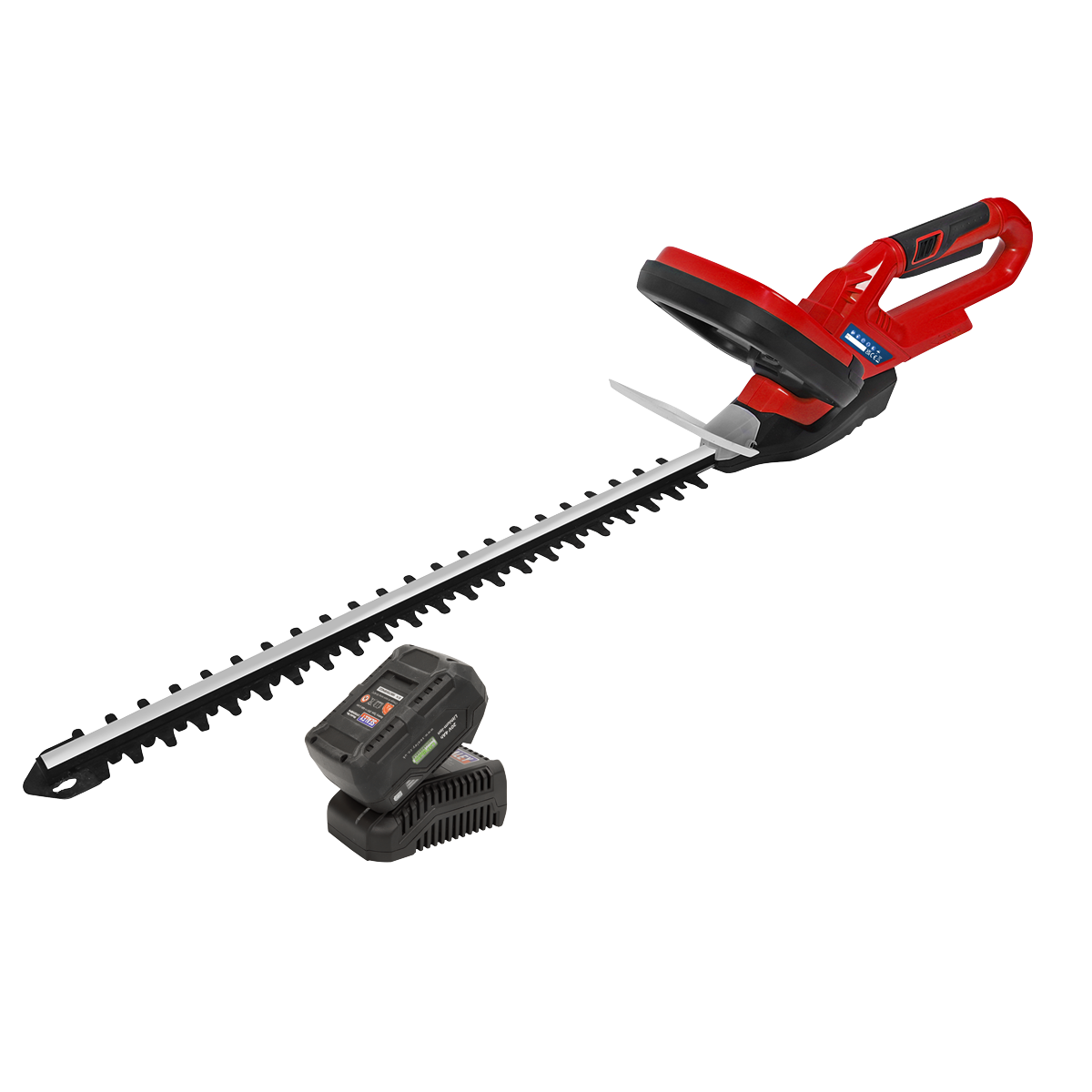 Sealey CHT20VCOMBO4 20V SV20 Series Cordless Hedge Trimmer with 4Ah Battery & Charger