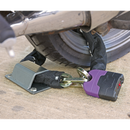 Sealey MCGA01 Motorcycle Ground Anchor - 4 Security Bolts