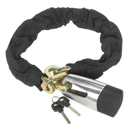 Sealey CLA109DL 10.5 x 10.5 x 900mm Motorcycle Chain & Disc Lock 4* ART Approved