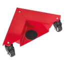 Sealey CM4 Set of 4 Corner Transport Dollies - 150kg Capacity