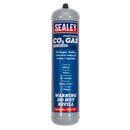 Sealey CO2/101 Disposable Carbon Dioxide Gas Cylinder 600g