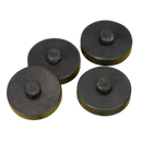 Sealey COMPKIT4 4pc Anti-Vibration Foot Kit