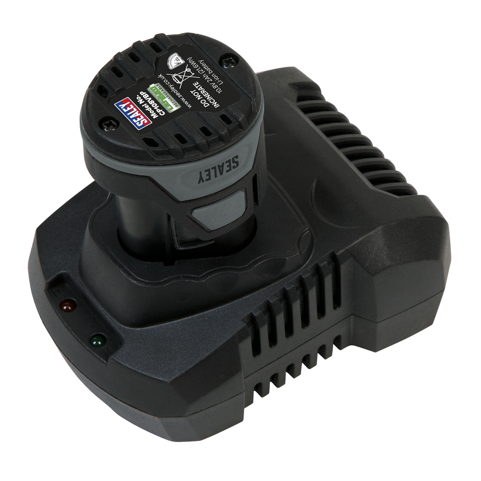 Sealey CP108VCOMBO2 4 x 10.8V SV10.8 Series Cordless Combo Kit - 2 Batteries