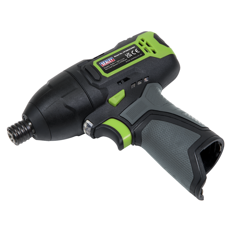 Sealey CP108VCIDBO 10.8V SV10.8 Series 1/4"Hex Drive Cordless Impact Driver - Body Only