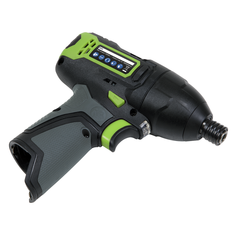 Sealey CP108VCID 10.8V 2Ah SV10.8 Series 1/4"Hex Drive Cordless Impact Driver Kit