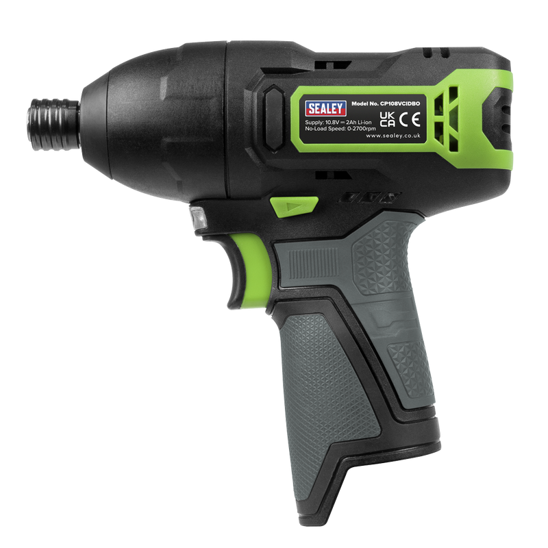Sealey CP108VCID 10.8V 2Ah SV10.8 Series 1/4"Hex Drive Cordless Impact Driver Kit