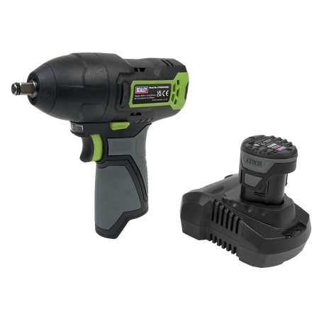 Sealey CP108VCIW 10.8V 2Ah SV10.8 Series 3/8"Sq Drive Cordless Impact Wrench Kit
