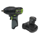 Sealey CP108VCIW 10.8V 2Ah SV10.8 Series 3/8"Sq Drive Cordless Impact Wrench Kit