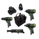 Sealey CP108VCOMBO2 4 x 10.8V SV10.8 Series Cordless Combo Kit - 2 Batteries