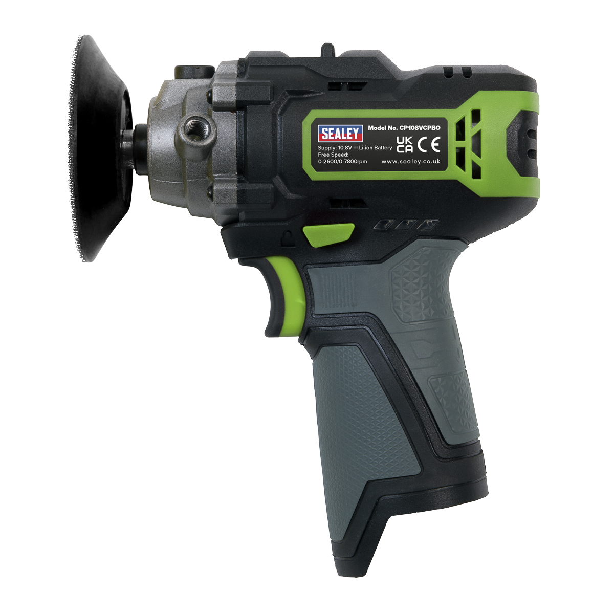 Sealey CP108VCP 10.8V 2Ah SV10.8 Series O75mm Cordless Polisher Kit