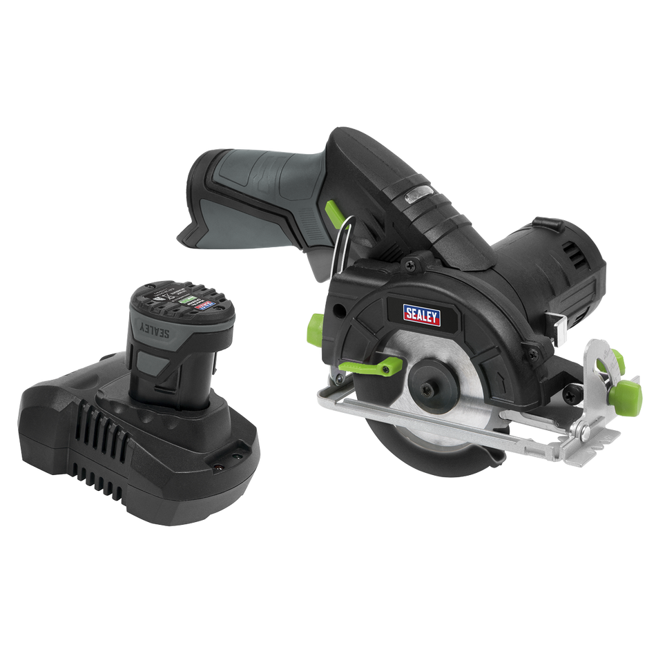 Sealey CP108VCS 10.8V 2Ah SV10.8 Series 85mm Cordless Circular Saw Kit