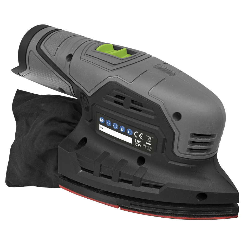 Sealey CP108VDSBO 150mm Detail Sander 10.8V SV10.8 Series