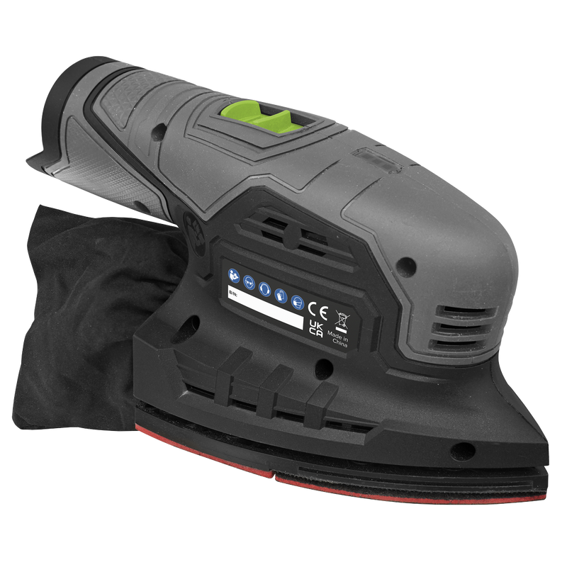 Sealey CP108VDS Cordless 150mm Detail Sander 10.8V 2Ah SV10.8