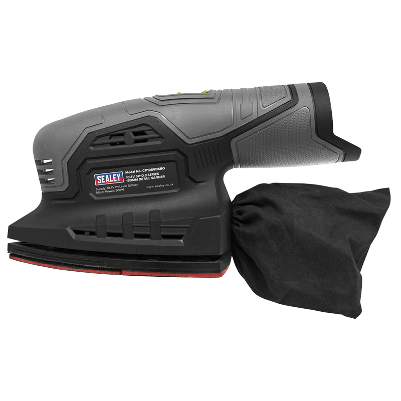 Sealey CP108VDS Cordless 150mm Detail Sander 10.8V 2Ah SV10.8