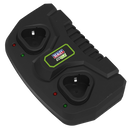 Sealey CP108VMC2 Dual Battery Charger for 10.8V Lithium-ion SV10.8 Series