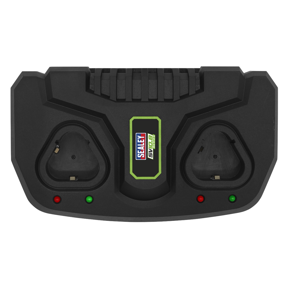 Sealey CP108VMC2 Dual Battery Charger for 10.8V Lithium-ion SV10.8 Series