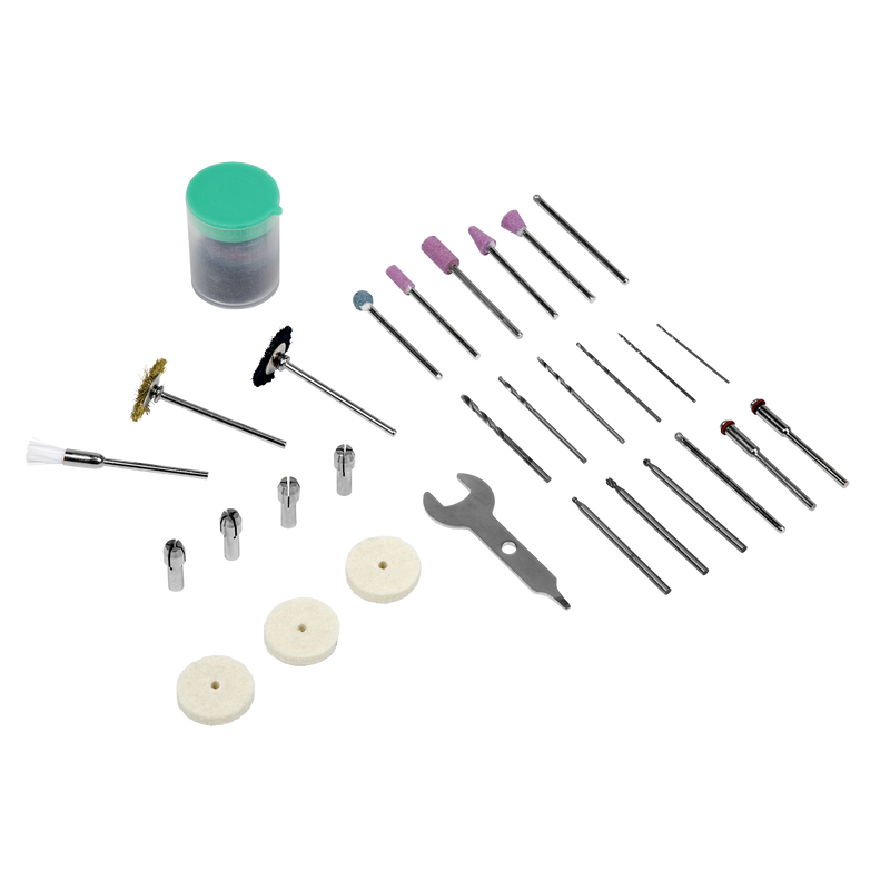 Sealey CP108VMGBO 10.8V SV10.8 Series Cordless Multipurpose Mini Grinder & 50pc Accessory Kit - Body Only