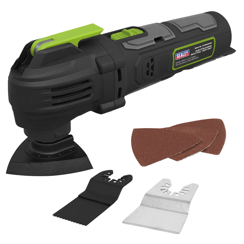 Sealey CP108VMT Cordless Multi-Tool Kit 10.8V 2Ah SV10.8