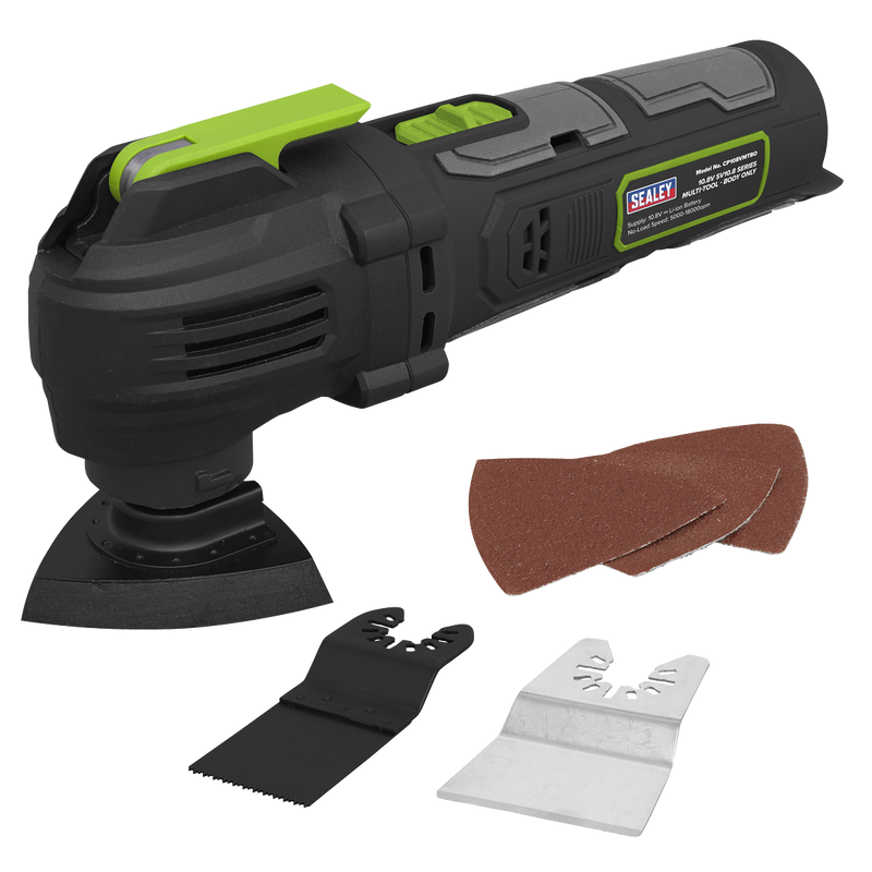 Sealey CP108VMT Cordless Multi-Tool Kit 10.8V 2Ah SV10.8