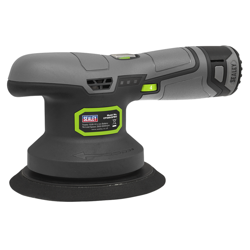Sealey CP108VSPBO 150mm Dual Action Sander/Polisher 10.8V SV10.8 Series - Body Only