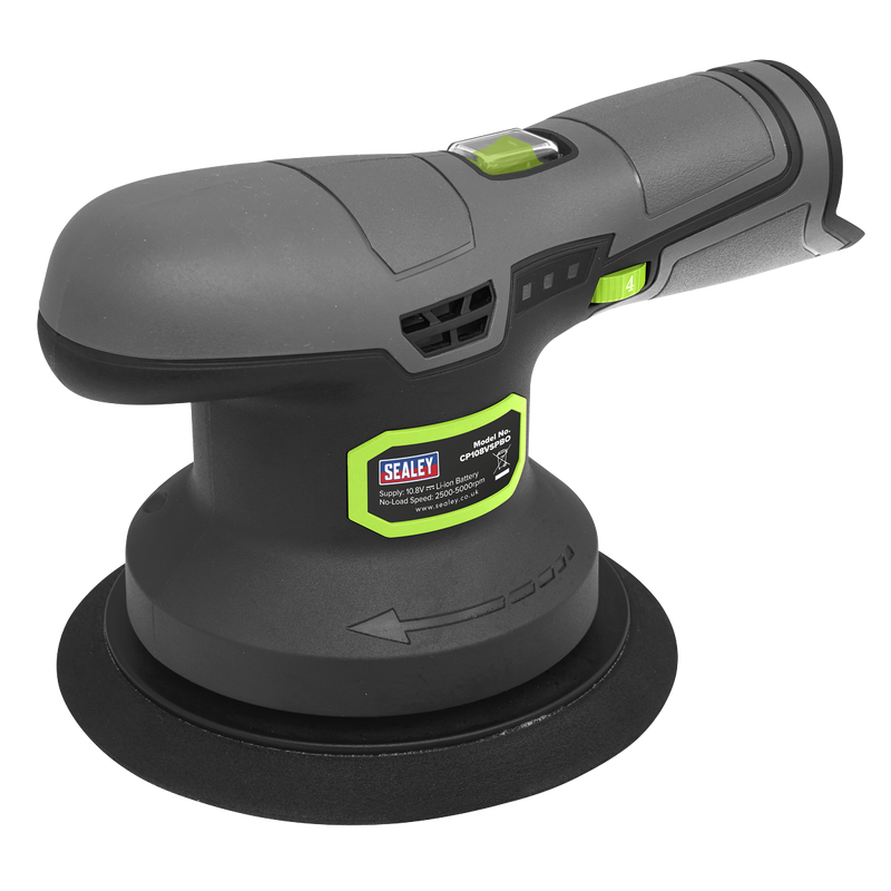 Sealey CP108VSPBO 150mm Dual Action Sander/Polisher 10.8V SV10.8 Series - Body Only