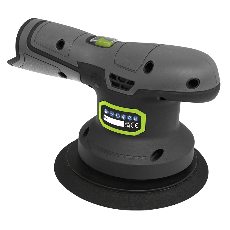 Sealey CP108VSPBO 150mm Dual Action Sander/Polisher 10.8V SV10.8 Series - Body Only