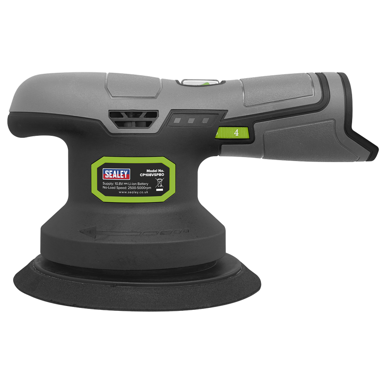Sealey CP108VSPBO 150mm Dual Action Sander/Polisher 10.8V SV10.8 Series - Body Only