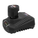 Sealey CP1200MC4A 4A 12V Lithium-ion Fast Charge Battery Charger for SV12 Series