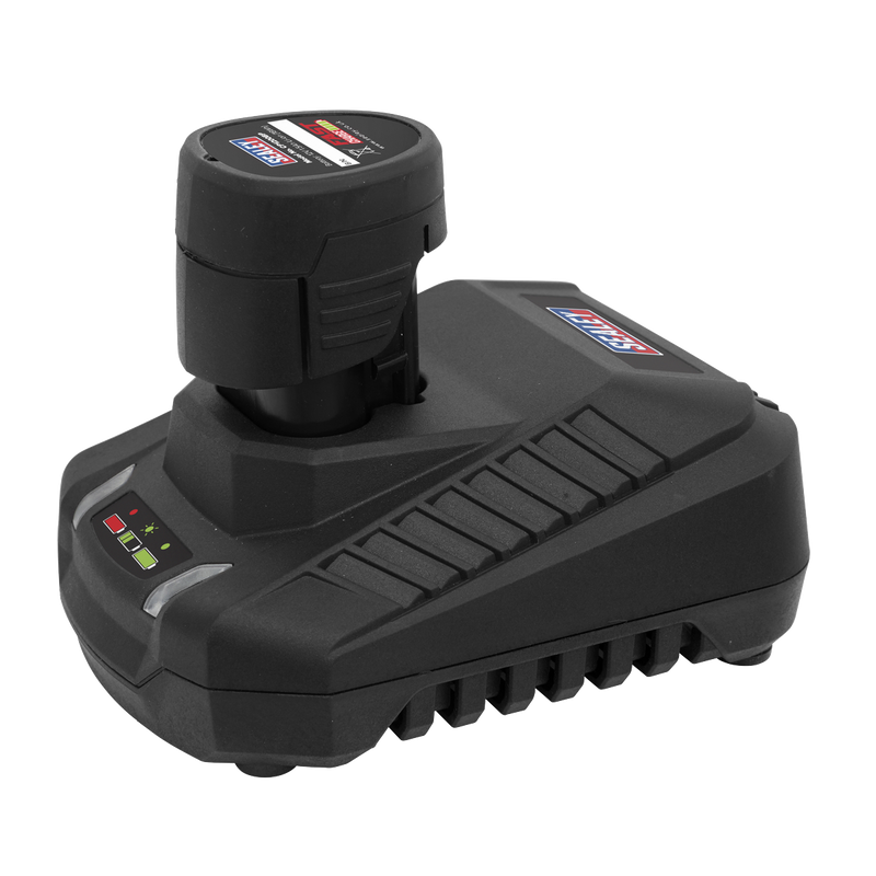 Sealey CP1200MC4A 4A 12V Lithium-ion Fast Charge Battery Charger for SV12 Series